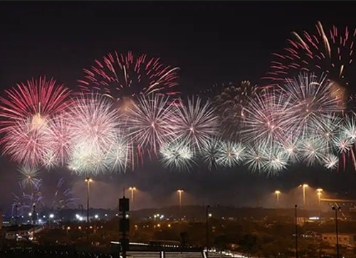 昌宁县焰火晚会